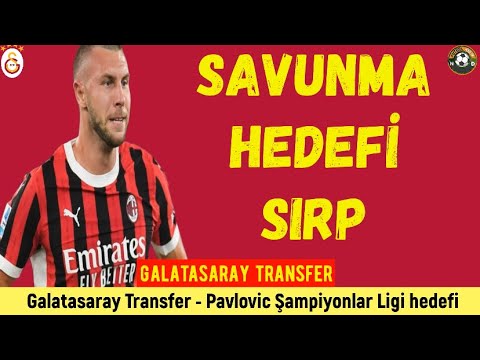 Galatasaray Transfer ⚽️ Pavlovic Galatasaray #pavlovic #galatasaray #acmilan #cuesta #tadic