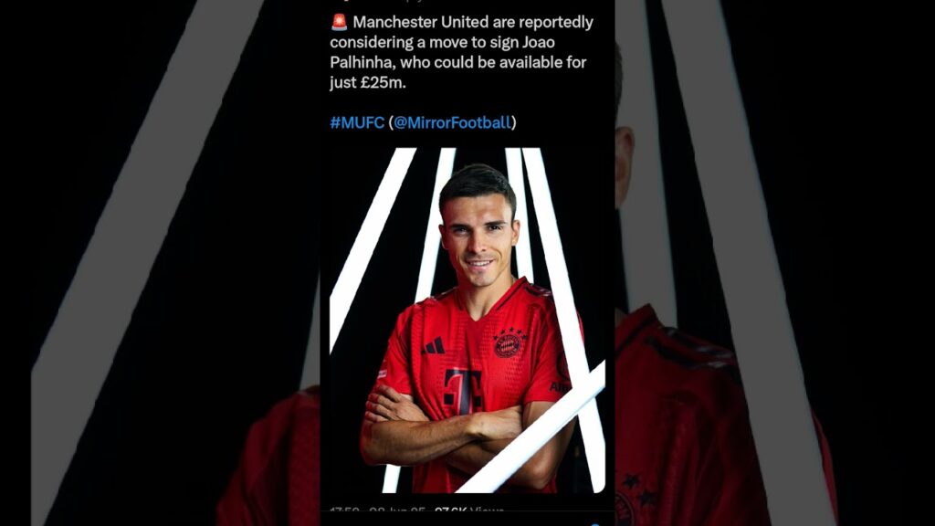 Transfer Talk: Joao Palhinha To Manchester United? #mufc