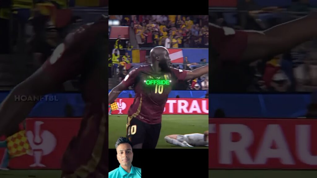 Funny Lukaku offside goal 🤣 #football #lukaku #funny