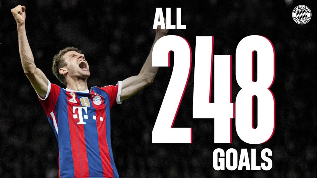 From youth to legend - All Thomas Müller goals for FC Bayern