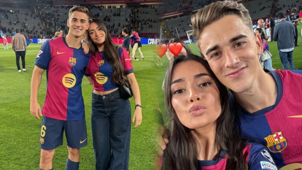 Gavi And his Beautiful Girlfriend Ana Pelayo 🫶❤️