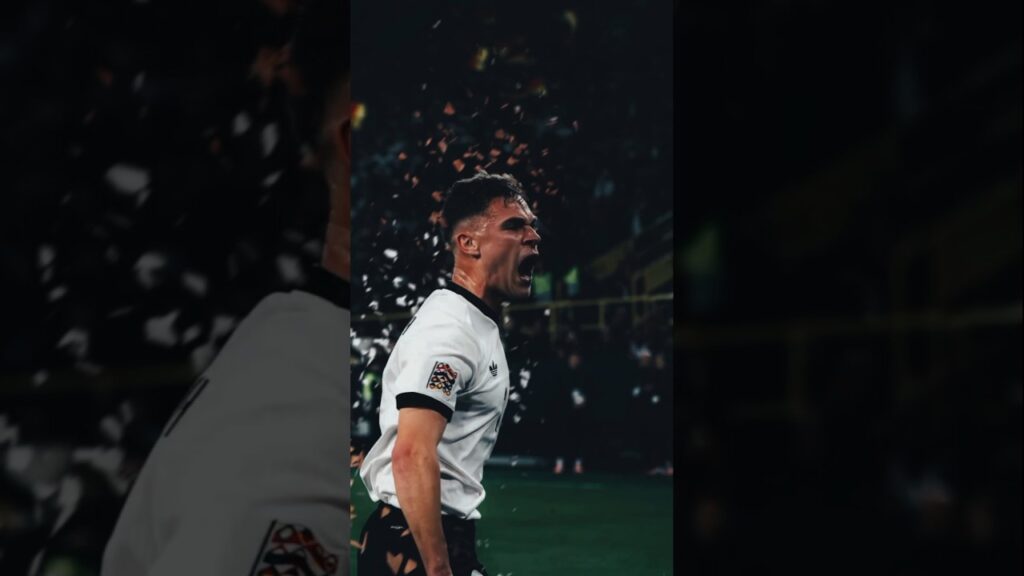 Joshua Kimmich celebration 🥶  #shorts #dfbteam #football #footballcelebration