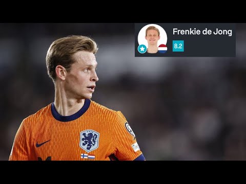 Frenkie De Jong Masterclass vs Finland | Netherlands 2-0 | Midfield Magic Unleashed !