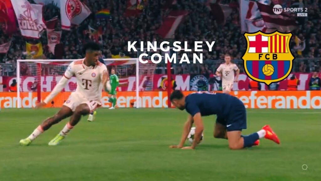 Kingsley Coman VS PSG - All Duels VS Achraf Hakimi - Barcelona Option For Left Winger