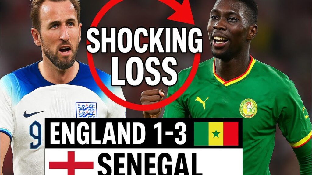 England vs Senegal 1-3 Highlights International Friendly 2025