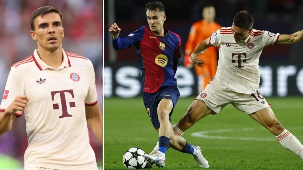Joao Palhinha Bayern Munich vs Barcelona (A) UCL 24/25