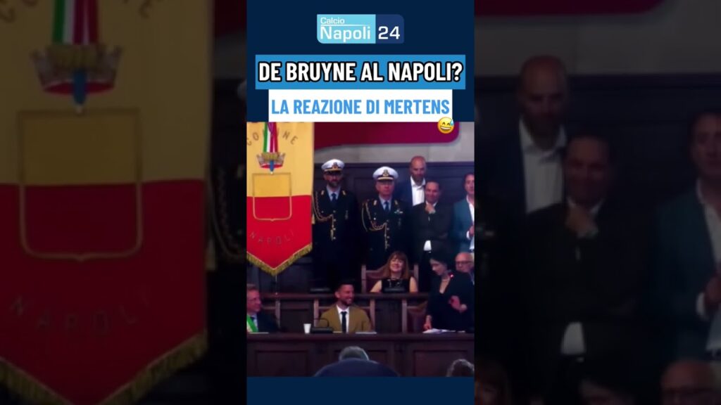 DE BRUYNE al NAPOLI? Guardate la reazione di DRIES MERTENS 😅