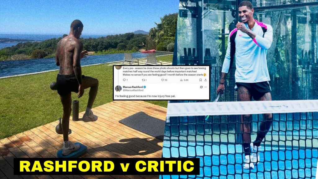 Marcus Rashford Hits Back At Critic
