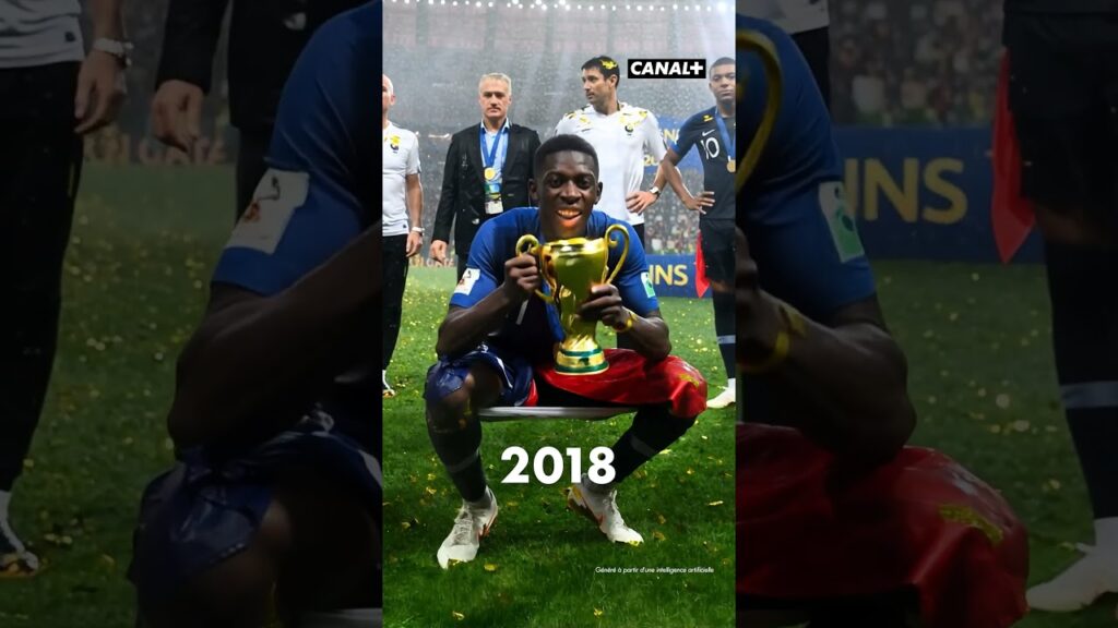L'évolution d'Ousmane Dembélé 🏆 #psg #ucl #footballshorts #dembele