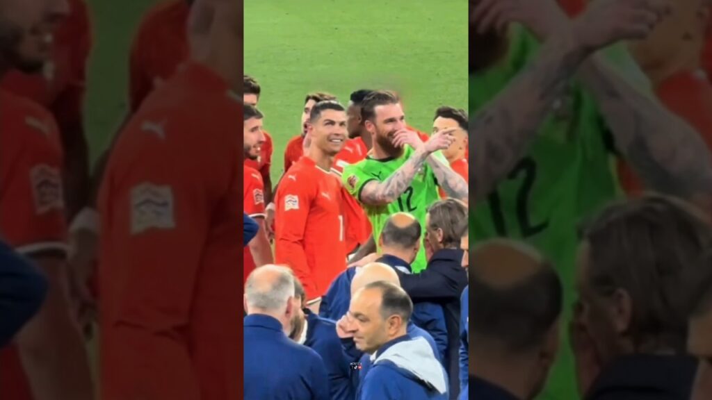 Bruno & jose sa celebrate with the team for Ronaldo 😍❤️