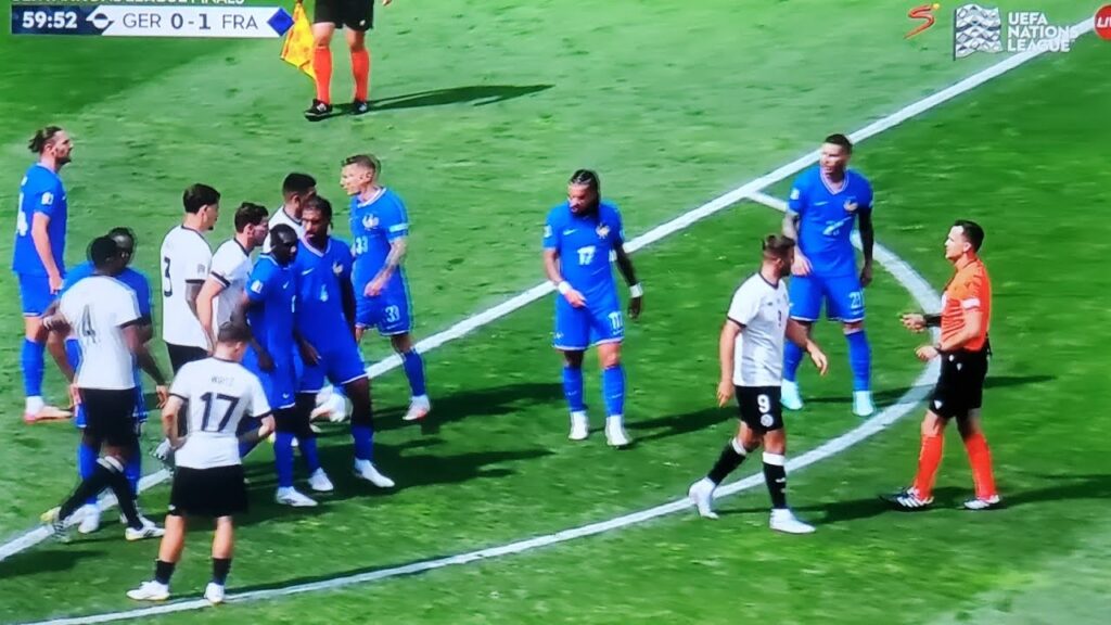 Jonathan Tah and Lucas Hernández Fighting Incident,Germany vs France (0-2) All Goals and Highlights