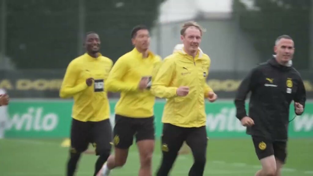 Real Madrid star Jude Bellingham’s brother Jobe joins first training session with Borussia Dortmund