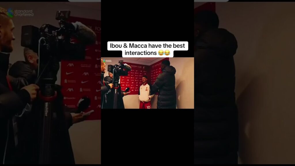 Konate & Mac Allister are way too wholesome man 😭😭 #fy #fyp #Foru #lfc #liverpool #explore #shorts