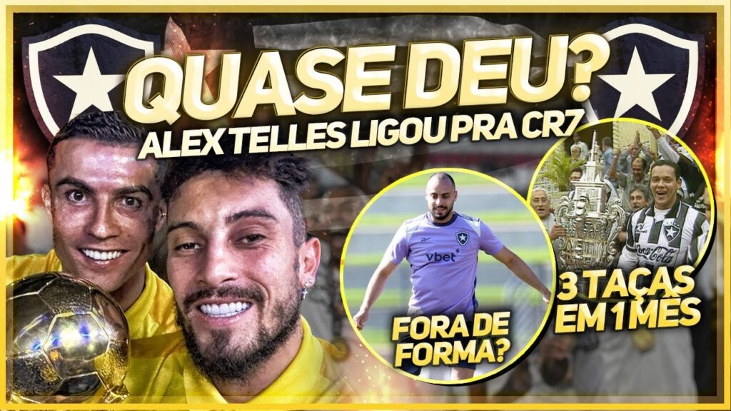 ⚠️ALEX TELLES TENTA CONVENCER CR7 A JOGAR NO FOGÃO | CABRAL FORA DE FORMA? | 3 TAÇAS EM 1 MÊS