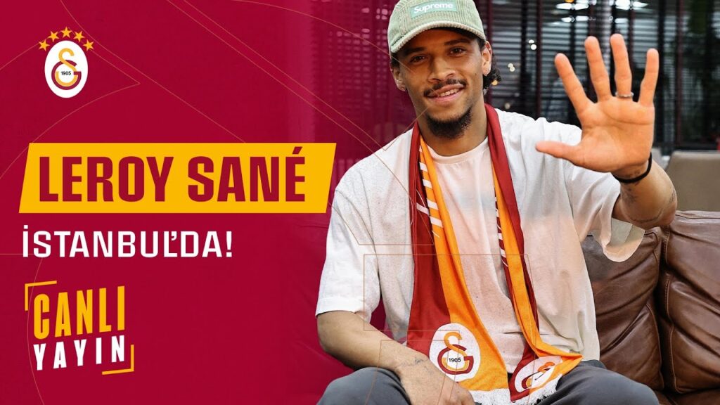 📍 Transfer görüşmelerine başladığımız Leroy Sané, İstanbul'da!