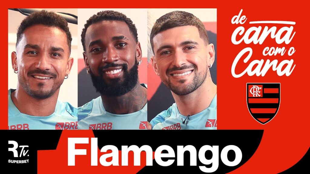 DE CARA COM O CARA #8 - FLAMENGO (ARRASCAETA, DANILO E GERSON)