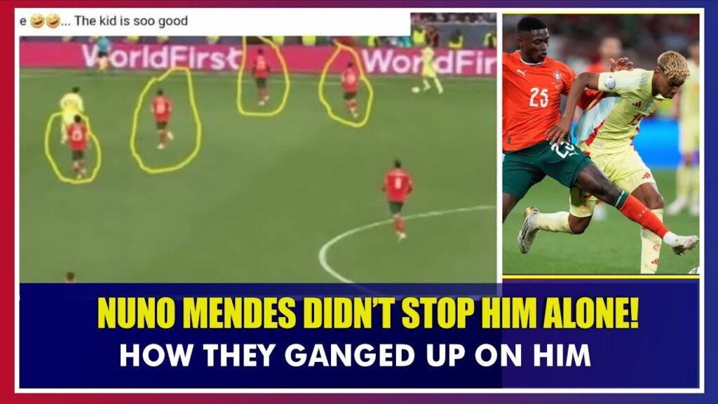 Exposed! Nuno Mendes Did NOT Stop Lamine Yamal Alone — See the TRUTH Behind Spain’s Defeat! 😱🔥"
