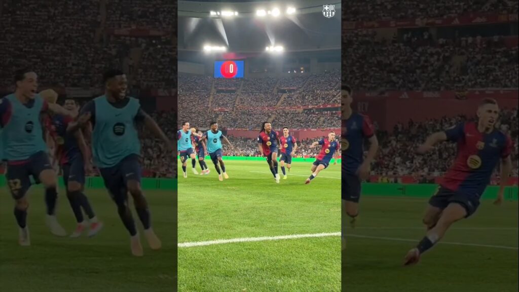 🇪🇸🏆 El #gol de Jules #koundé que le #dió el #triunfo al #barça en la #copadelrey ante el #realmadrid