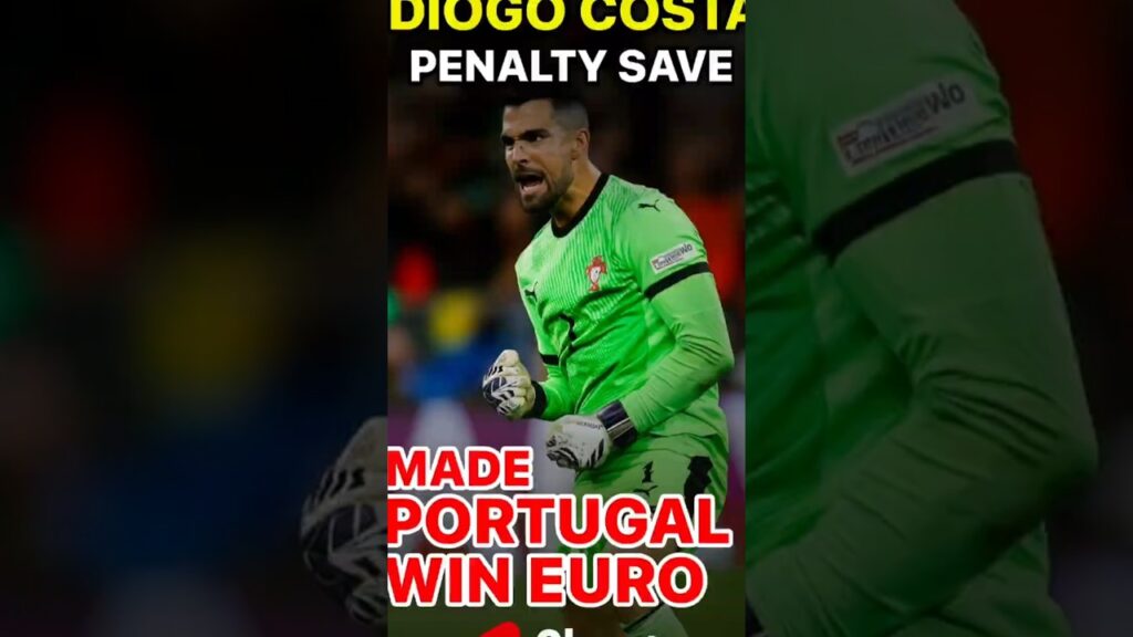 Diogo Costa's CLUTCH Save That Made Portugal Champions! 🧤🇵🇹