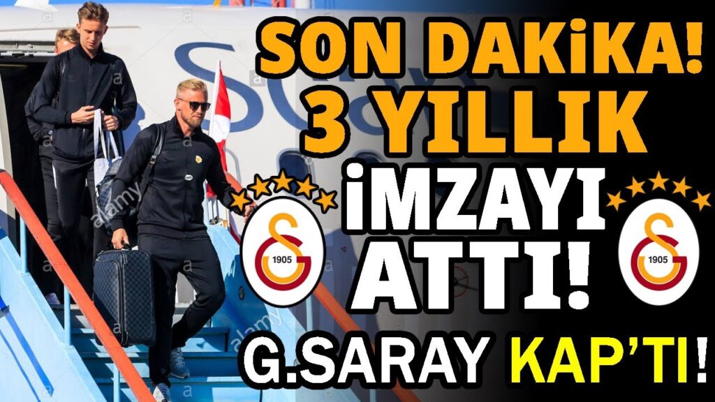 GALATASARAY 2. TRANSFERİNİ BİTİRDİ! LEROY SANE'DEN SONRA O DA GELDİ...