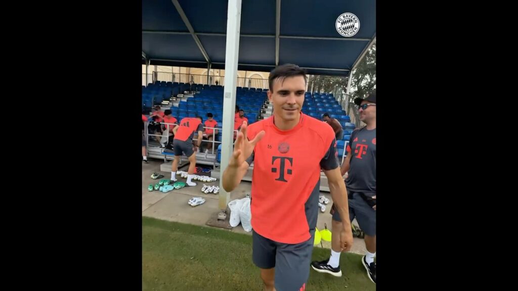 Nations League Champion, João Palhinha is back to Bayern's training sessions for the Club World Cup