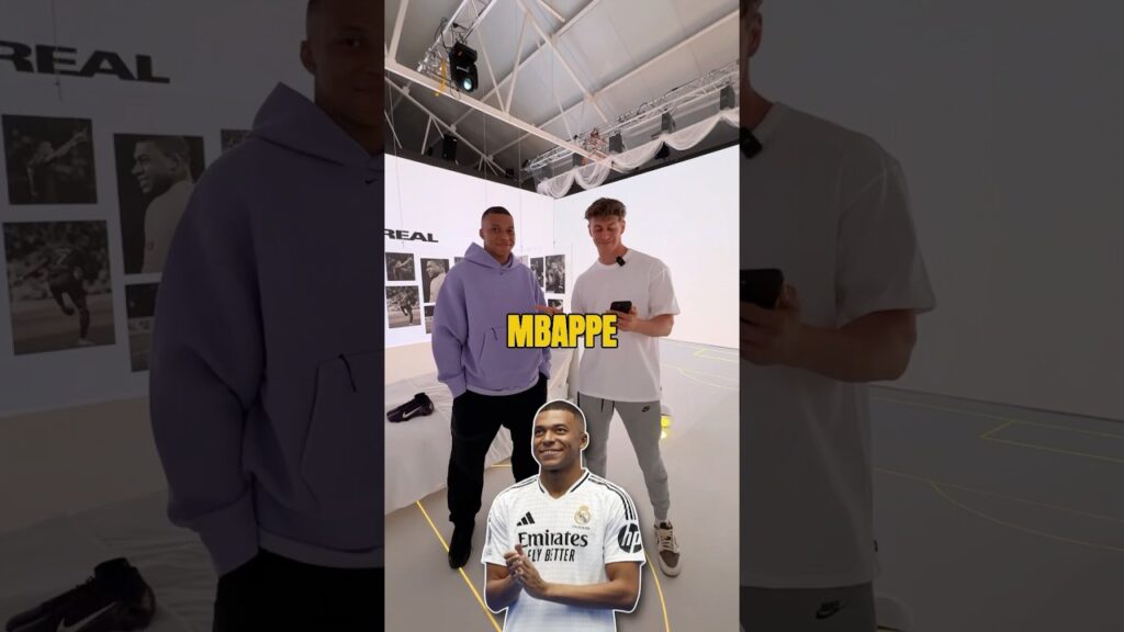 Quick 🔥 questions with Kylian Mbappe