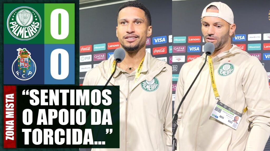 VEJA O QUE WEVERTON E MURILO FALARAM APÓS PALMEIRAS 0 X 0 PORTO | COPA DO MUNDO DE CLUBES DA FIFA