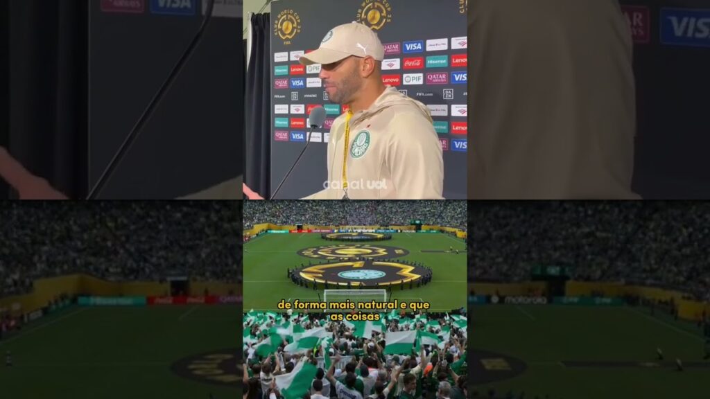 WEVERTON EXALTA TORCIDA DO PALMEIRAS NA ESTREIA DO MUNDIAL: ‘TINHA MUITO DE ALLIANZ PARQUE’