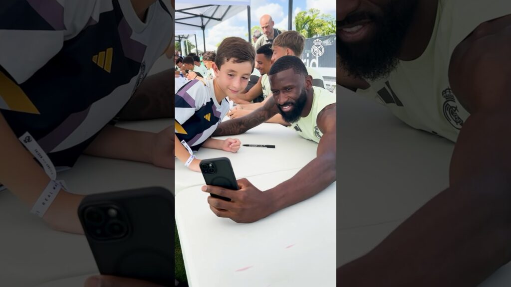 🤳📸🫶😅 Rüdiger #RealMadrid