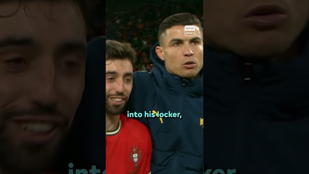 'Cristiano is the best goal scorer in the world' 🐐 Bruno Fernandes is ALWAYS backing Ronaldo