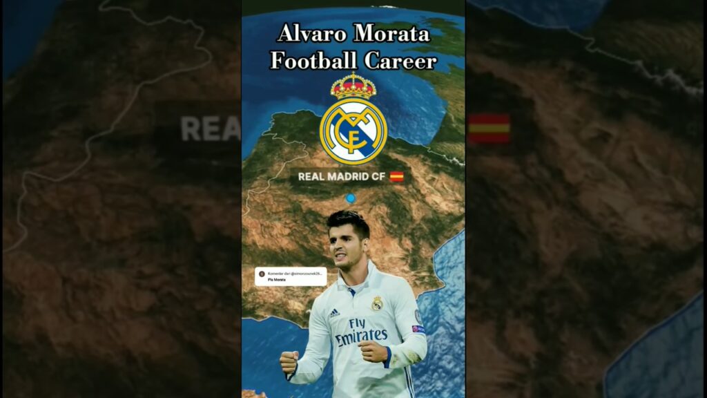 Alvaro Morata Football Career #alvaromorata #morata #shorts
