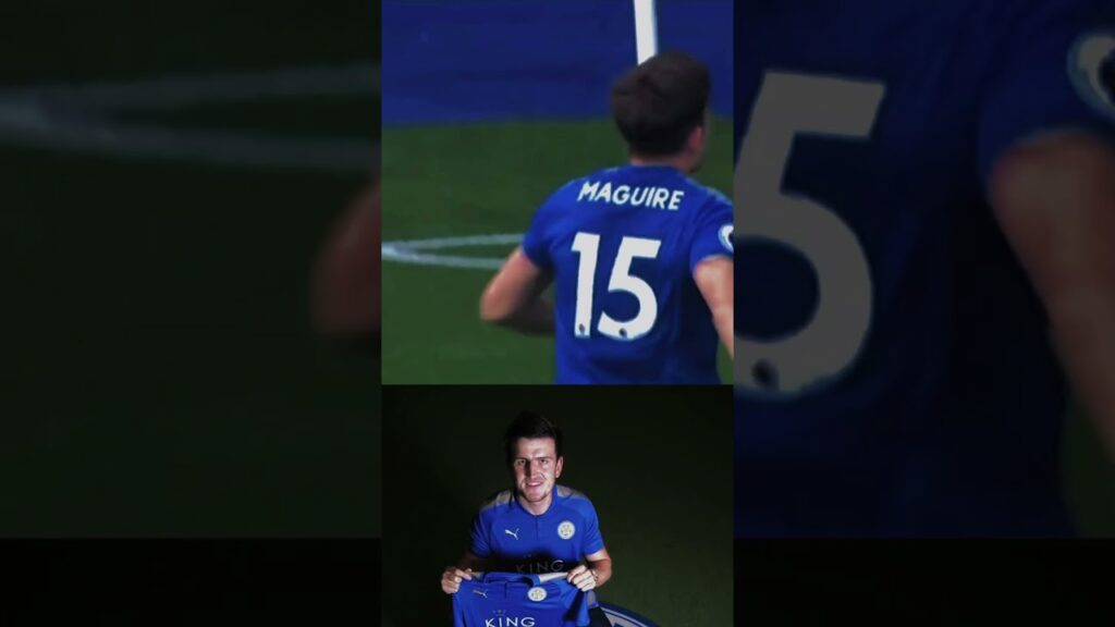 OnThisDay in 2017 Harry Maguire Joined Leicester City from Hull City✍🏻 #lcfc #leicestercity #shorts