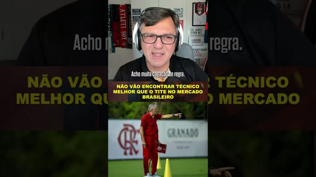 NÃO VÃO ENCONTRAR TÉCNICO MELHOR QUE O TITE NO MERCADO BRASILEIRO #tite #flamengo #futebol