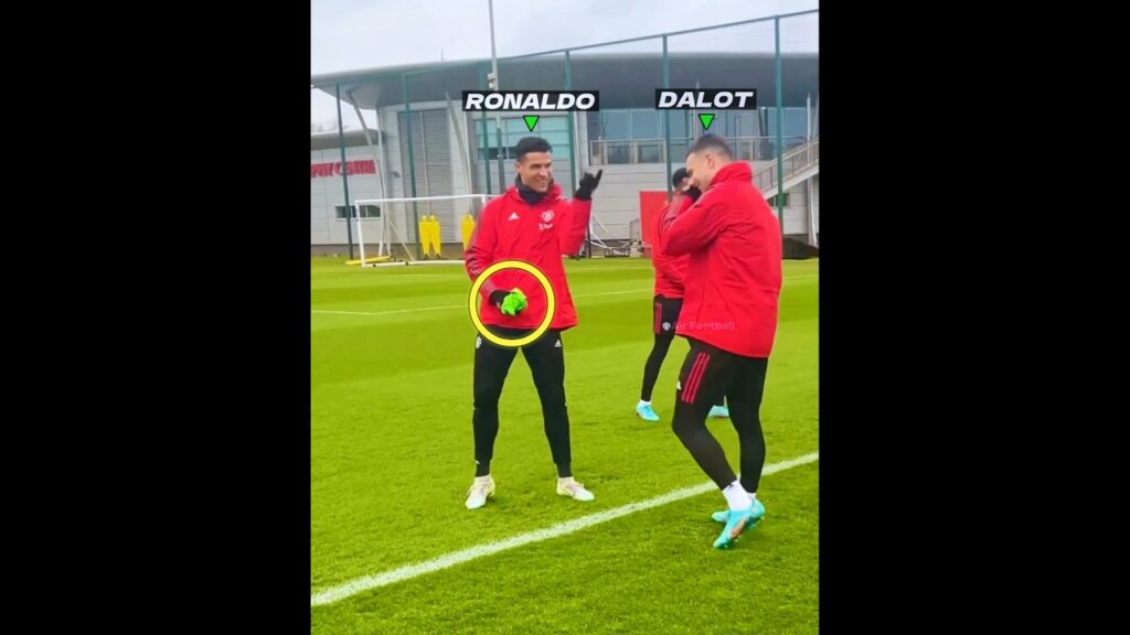 Ronaldo & Dalot Best Friends ❤️