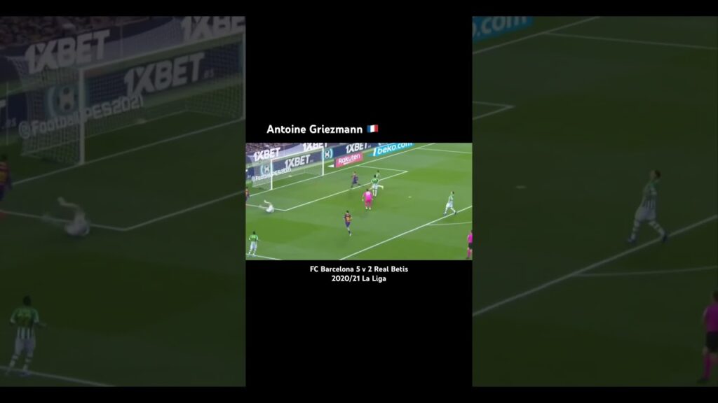 Request - Antoine Griezmann: French World cup winner scoring after a world class assist by Messi