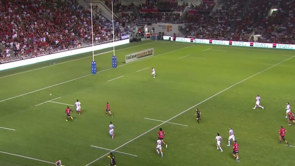 TOP 14 - Essai de Ben WHITE (RCT) - RC Toulon - Castres Olympique