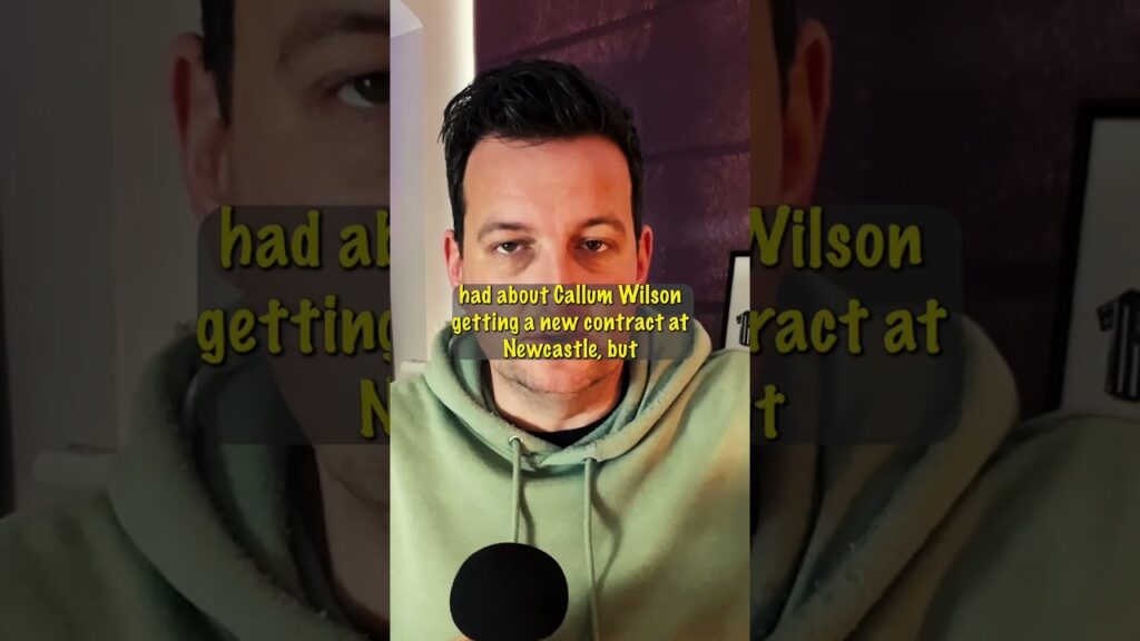 Callum Wilson might be getting a new contract at Newcastle United  #newcastleunited #NUFC