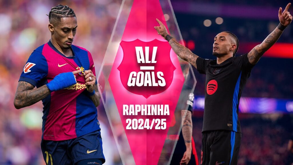 🔥 ALL of RAPHINHA's GOALS this 2024/25 SEASON | FC BARCELONA 🔵🔴