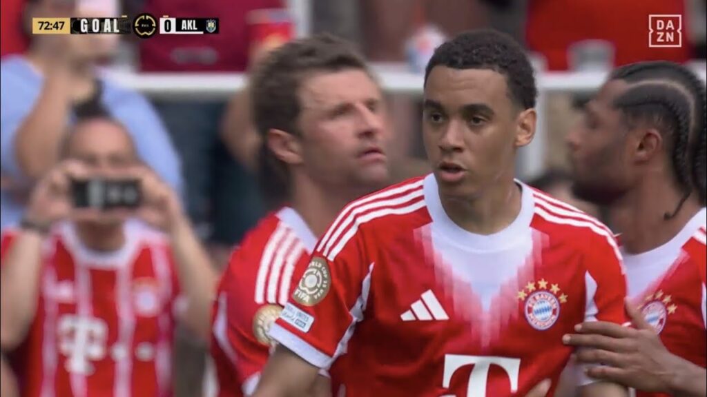 Jamal Musiala Hattrick Goals,Bayern vs Auckland City (10-0) All Goals and Extended Highlights