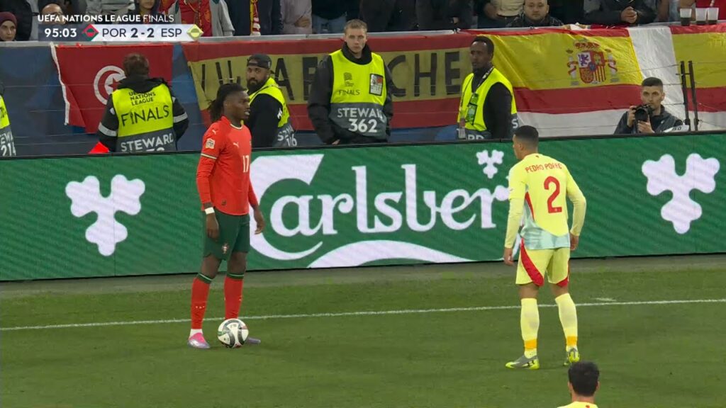 Rafael Leao Cameo vs Spain | 08/06/2025 | HD 1080i FINAL