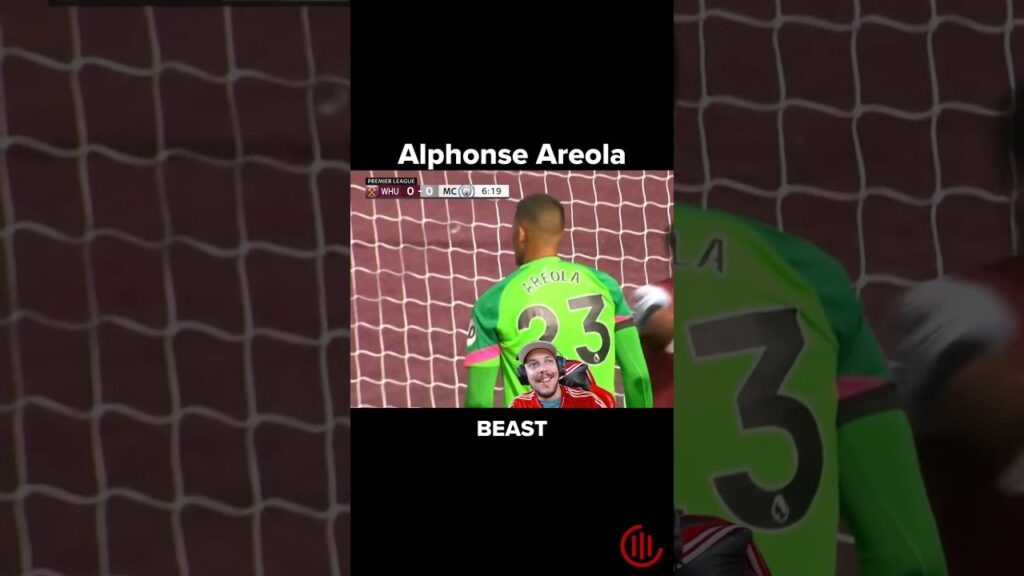 Areola was ready for that action! #shorts #areola #futbol #westham #france