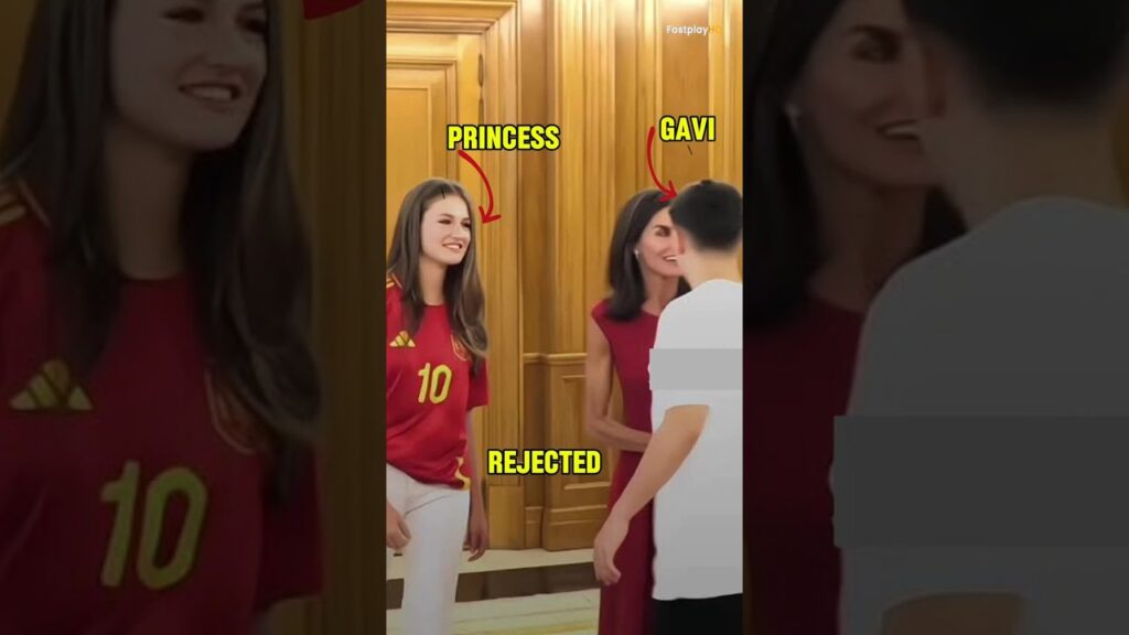 Princess Rejected by Gavi. Even a Princess Isn’t Immune to Heartbreak. #shorts