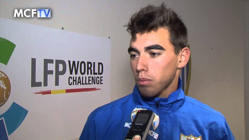 Horta: "Estoy muy contento de marcar mi primer gol con el Málaga CF"