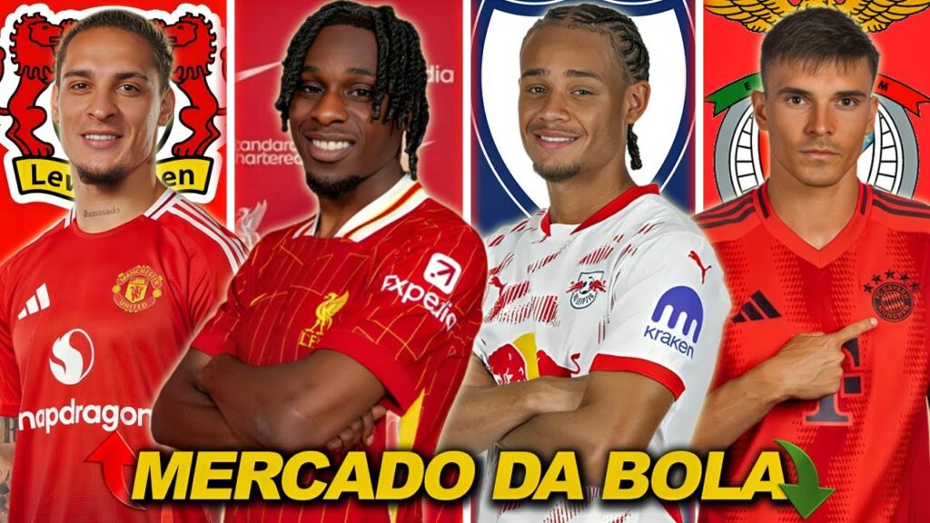 LIVERPOOL ANUNCIA FRIMPONG | TOTTENHAM FAVORITO POR XAVI SIMONS | BENFICA QUER PALHINHA | ANTONY E+!