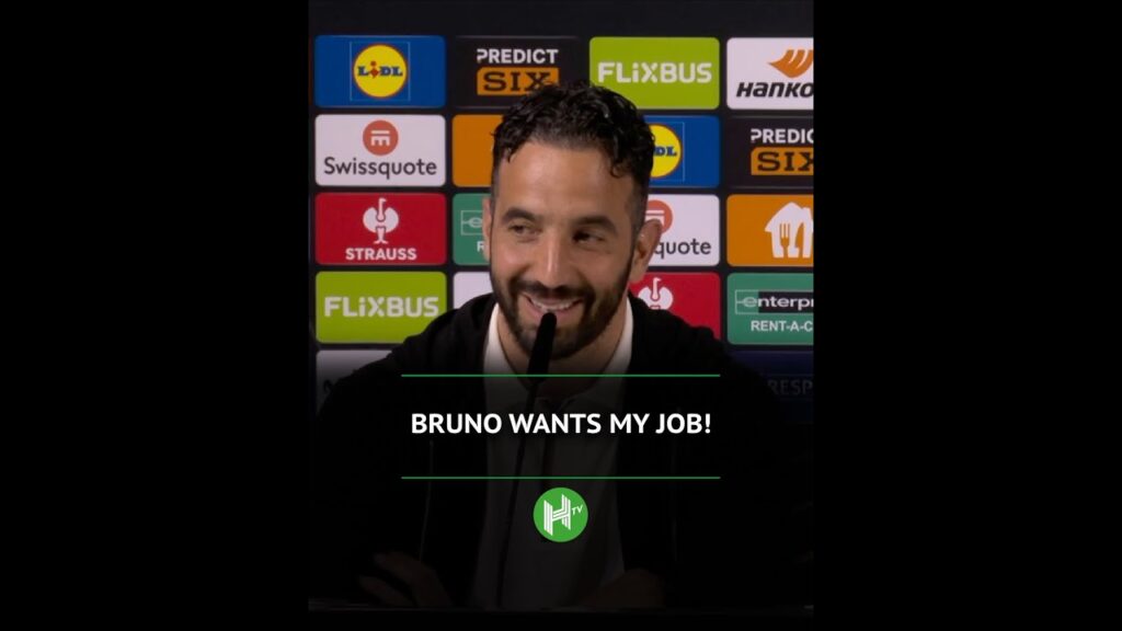 Bruno Fernandes wants Ruben Amorim's job👀