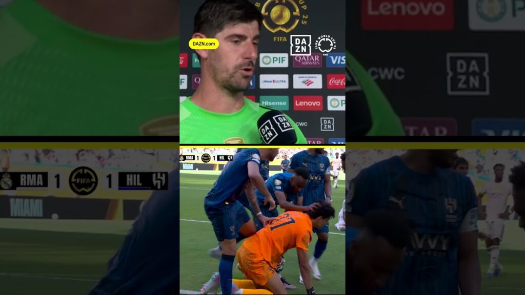 Courtois: "Valverde tiene un tiro muy duro, pero no mira al portero. Bono se fue un poco antes"