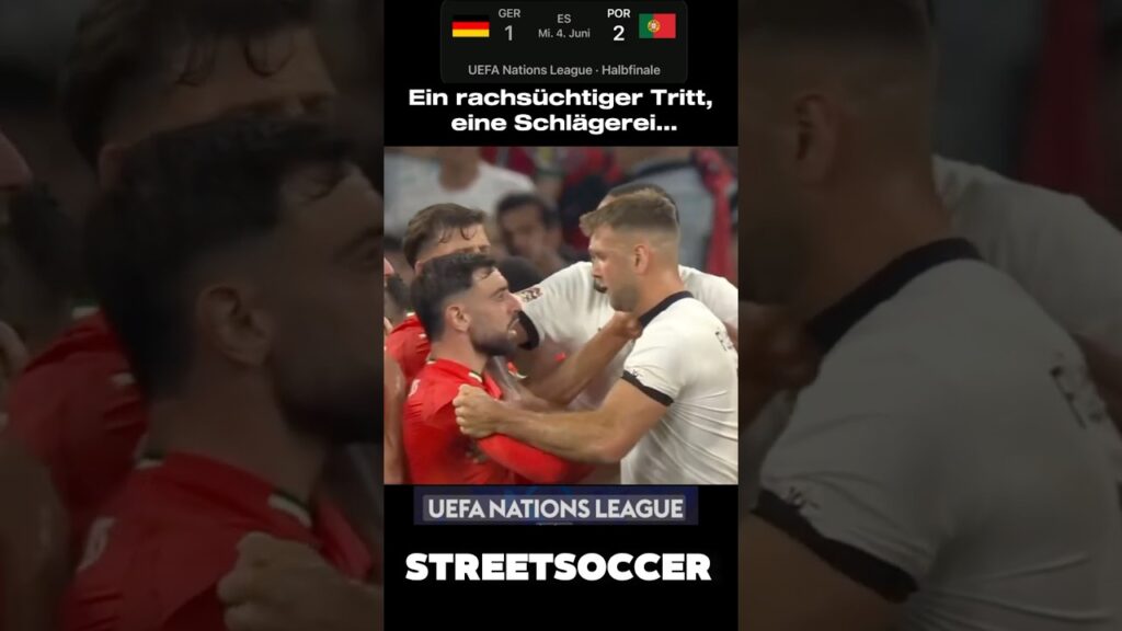 Wirtz & Füllkrug lassen sich nichts gefallen | Deutschland - Portugal | Nations-League Halbfinale