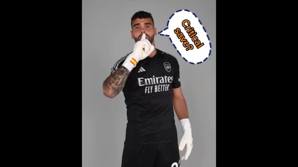 David Raya's Critical Saves 🔥 #football #shorts