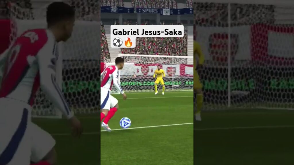 Gabriel Jesus-Saka⚽🔥 #fcmobile #arsenal