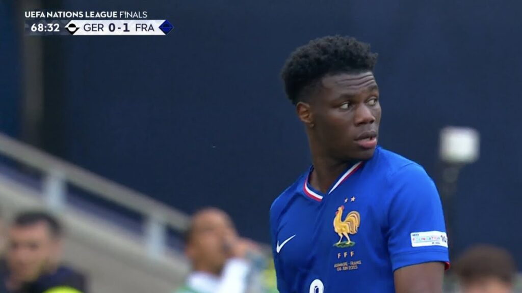 Aurelien tchouameni vs Germany  (25/06/08) highlights | all actions skills | 2025 HD 1080i